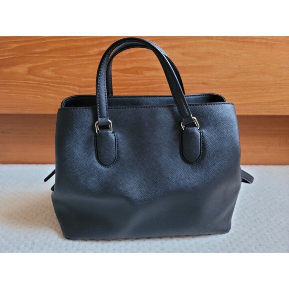 EUC KATE SPADE Black Laurel Way Evangelie Satchel Crossbody Bag - Picture 2 of 15